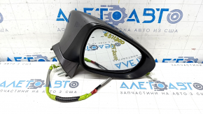 Side mirror right Lexus CT200h 11-17 7 pins, turn signal, graphite, scratches