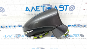 Side mirror right Lexus CT200h 11-17 7 pins, turn signal, graphite, scratches