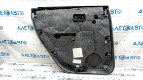 Door trim card rear right Audi Q7 16-19 leather gray BOSE, tear, broken fastening