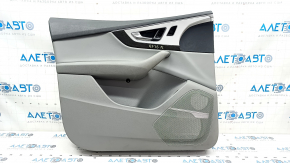 Door trim card front left Audi Q7 16-19 leather gray BOSE