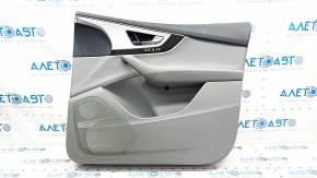 Door trim card front right Audi Q7 16-19 leather gray BOSE