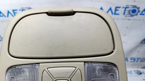 Front light Toyota Sienna 04-10 beige, with control, scratches