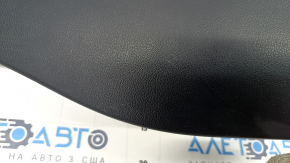 Rear pillar trim lower left Lexus CT200h 11-17 black, scratches, dented mount