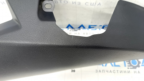 Rear pillar trim lower left Lexus CT200h 11-17 black, scratches, dented mount