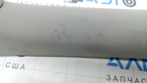 Front pillar trim upper right Lexus CT200h 11-17 gray, under tweeter, for dry cleaning