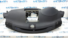Torpedo front panel with AIRBAG Lexus CT200h 11-17 black, for dry cleaning