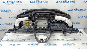 Torpedo front panel with AIRBAG Lexus CT200h 11-17 black, for dry cleaning