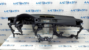 Torpedo front panel with AIRBAG Lexus CT200h 11-17 black, for dry cleaning