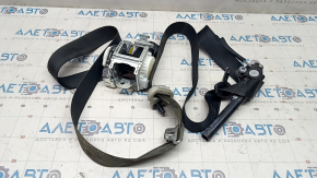 Driver's seat belt Ford Fusion mk5 17-20 black, with tensioner for dry cleaning