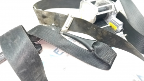 Driver's seat belt Ford Fusion mk5 17-20 black, with tensioner for dry cleaning