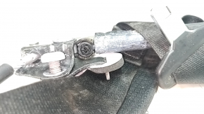 Driver's seat belt Ford Fusion mk5 17-20 black, with tensioner for dry cleaning