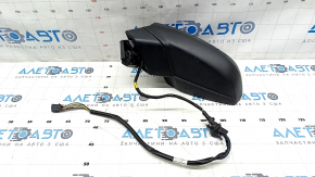 Side mirror left Audi Q7 16-19 15 pins, heated, auto folding, turn signal, auto dimming, BSM, blue