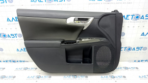 Door trim card front left Lexus CT200h 11-17 black leather, scratches