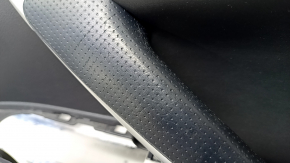 Door trim card front right Lexus CT200h 11-17 black leather, cracks in the handle