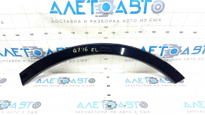 Rear left wing arch trim Audi Q7 16-19 on the body, broken fastening