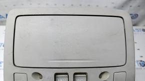 Front light plafond Lexus ES350 07-08 gray under the sunroof, without backlight buttons, scratches
