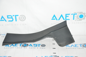 Door sill trim rear left Ford Mustang Mach-E 21-23 black, scuffed
