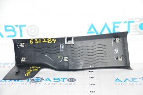 Door sill trim rear left Ford Mustang Mach-E 21-23 black, scuffed