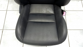 Passenger seat Lexus CT200h 11-17 without airbag, mechanical, heated, black leather, dry-cleanable