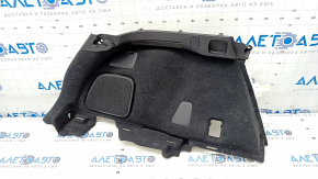 Left arch trim Lexus CT200h 11-17 black, for subwoofer, broken mesh mount, scratches