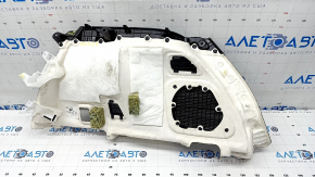 Left arch trim Lexus CT200h 11-17 black, for subwoofer, broken mesh mount, scratches