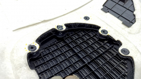 Left arch trim Lexus CT200h 11-17 black, for subwoofer, broken mesh mount, scratches