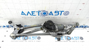 Windscreen wiper trapezoid with motor Lexus CT200h 11-17 cracks