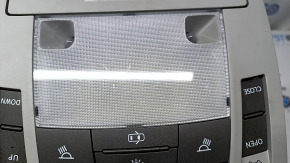 Ceiling light front Lexus RX350 RX450h 10-15 under hatch gray, with control, scratches