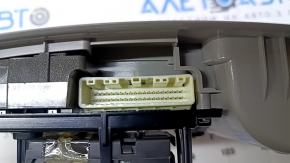 Ceiling light front Lexus RX350 RX450h 10-15 under hatch gray, with control, scratches