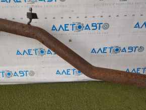 Exhaust pipe rear with barrel Volvo XC90 16-18 T6 rusty