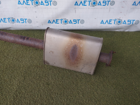 Exhaust pipe rear with barrel Volvo XC90 16-18 T6 rusty