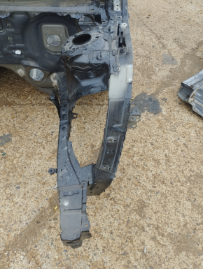 Front left quarter Toyota Rav4 19 - on the body, black, painted, dented