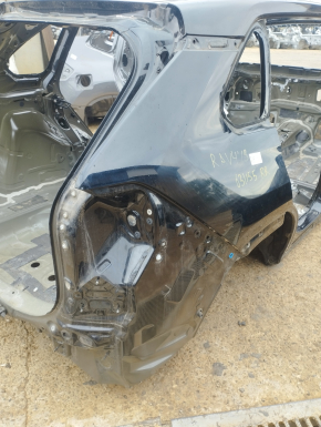 Quarter wing rear right Toyota Rav4 19-20 on the body, black, painted, pokes