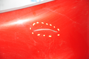 Front bumper assembly Ford Mustang Mach-E 21-23 with parking sensors and camera, no camera washer plug, scratches, worn