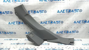 Rear pillar trim lower left Audi Q7 16- gray, scratch