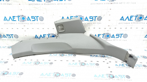 Rear pillar trim lower right Audi Q7 16 - gray, plastic turned white