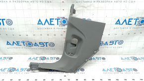 Front pillar trim left lower Audi Q7 16- gray