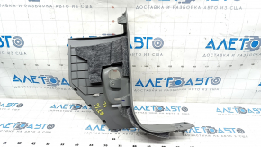Front pillar trim left lower Audi Q7 16- gray
