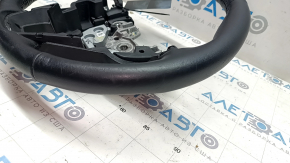 Naked steering wheel Ford Fusion mk5 13-20 leather black scuffs
