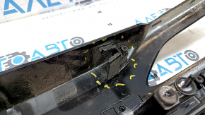 Upper tailgate trim Chevrolet Bolt EUV 22-23 black, glossy, scratches, cracked
