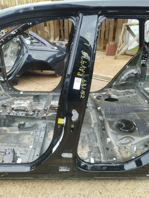 Body pillar central left Toyota Rav4 19- on the body, painted, pokes