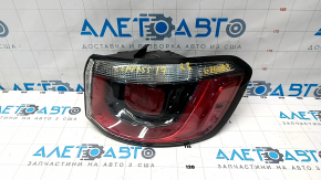 Light outer wing right Jeep Compass 17-18 halogen scratches