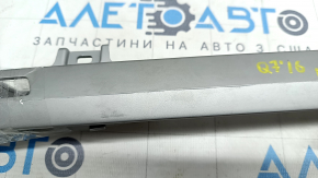 Audi Q7 16 Front Panel Inserts - Aluminum, Quattro, Scratches