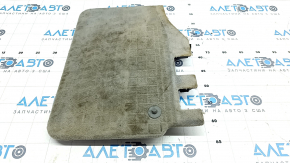 Front right floor covering trim (battery cover) Audi Q7 16-19 gray, for cleaning