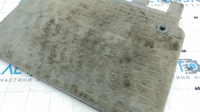 Front right floor covering trim (battery cover) Audi Q7 16-19 gray, for cleaning