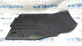 Front right interior mat Audi Q7 16- rubber, black