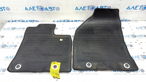 Set of mats Lexus CT200h 11-17 black cloth, dry cleanable