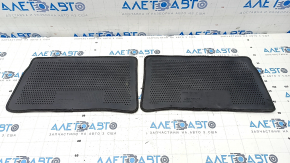 Set of mats Lexus CT200h 11-17 black cloth, dry cleanable