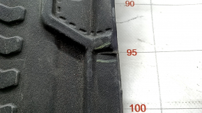 Audi Q7 trunk mat 16- rubber, black, tears