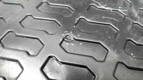 Audi Q7 trunk mat 16- rubber, black, tears